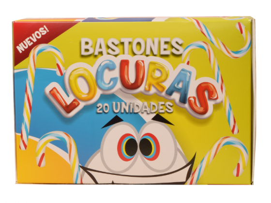 Bastones Chicos Caja x 20u